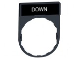 Tăbliţă descriptivă Harmony XB4 pentru control industrial
