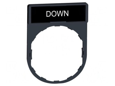 Tăbliţă descriptivă Harmony XB4 pentru control industrial foto