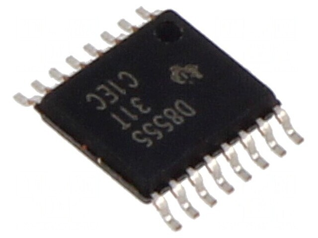 Convertor D/A 16-bit 200ksps 4 Canale TSSOP16