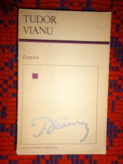Estetica - Tudor Vianu / 439 pagini foto