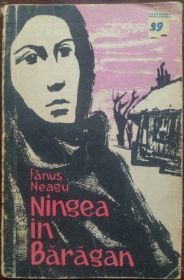FANUS NEAGU - NINGEA IN BARAGAN (volum debut, 1959 / coperta si desene de EUGEN MIHAESCU) foto