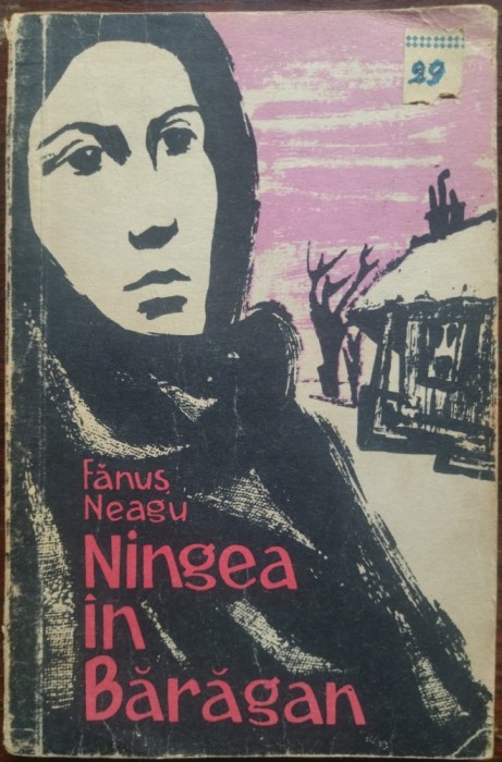 FANUS NEAGU - NINGEA IN BARAGAN (volum debut, 1959 / coperta si desene de EUGEN MIHAESCU)