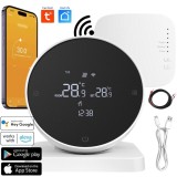 Termostat de ambient inteligent BIRAI&reg; Controlat Prin Internet/Smartphone Programabil WiFi din Aplicatia Tuya sau Smart Life, Alexa si Google Home, Co