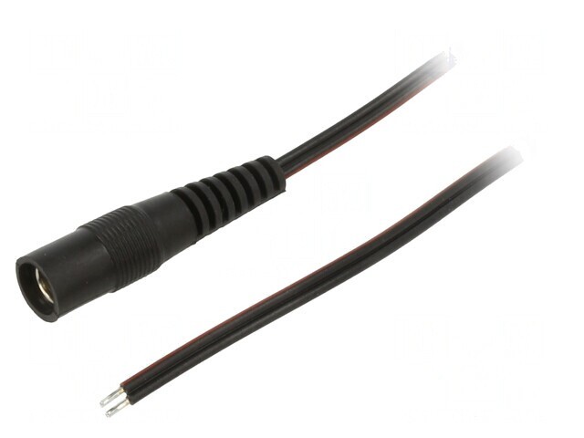 Cablu Alimentare DC 5.5/2.1mm 1.5m Negru