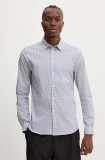 PS Paul Smith camasa barbati, culoarea alb, cu guler clasic, regular, M2R.433R.N22173