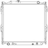 Radiator racire Toyota Land Cruiser 100, 01.1998-2007 4,2 Td 123kw; Diesel, Manual, cu/fara AC, tip Denso, diametru intrare/iesire 34/34mm, 638x575x2