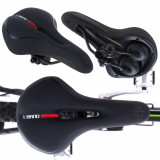Scaun pentru bicicleta model sport, din spuma, culoare neagra, AVEX