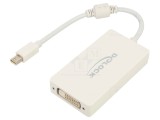 Adaptor DisplayPort 1.1a High Speed 0,16m alb - DELOCK