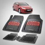Cumpara ieftin Covorase Citroen C4 Hatchback 3 Usi Facelift Compatibile 2008-2010 | Red