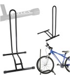 Suport bicicleta metalic negru 73 x 41 cm