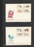 RO - FDC - GRADINA ZOOLOGICA DIN BUCURESTI ( LP 592 ) 1964 ( 2 DIN 2 )