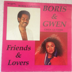 boris & gwen friends & lovers disc vinyl single 12" muzica disco funk soul 1987