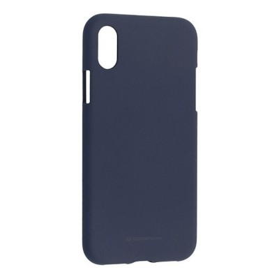 Husa APPLE iPhone X - Jelly Soft (Bleumarin) foto