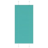 Jaluzea plisată verde petrol 65x100 cm Lățime țesătură 64,4 cm