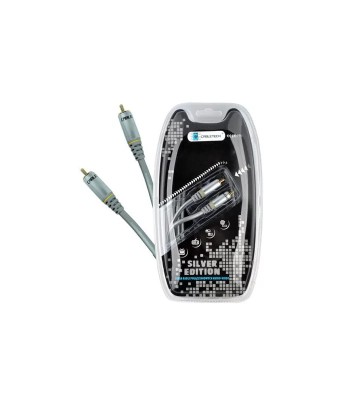 Cablu RCA 0.5m coaxial Silver Edition Cabletech foto