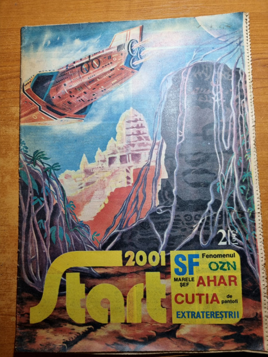 revista pentru copii start 2001 - din februarie 1992