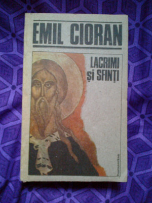 a3b Lacrimi si sfinti - Emil Cioran foto