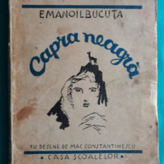 Emanoil Bucuta – Capra neagra ( prima editie 1938 ilustratii Mac Constantinescu
