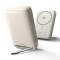 Acumulator magnetic Power Bank, LISEN 102B, wireless 15W, cablu 22,5W, capacitate10000mAh, stand integrat, compatibil iPhone MagSafe