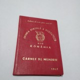 Cumpara ieftin CARNET DE MEMBRU SINDICAT 1974