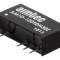 Convertor DC/DC 1W 9V/-9V 10,8-13,2V