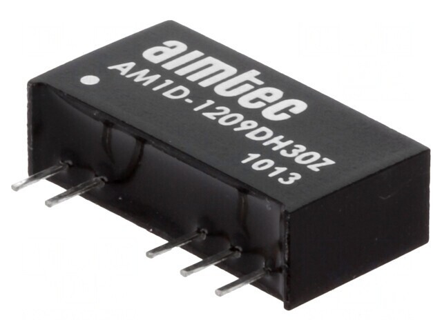 Convertor DC/DC 1W 9V/-9V 10,8-13,2V