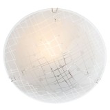 Plafoniera Graf 05-888, 1 x E27, D 250 mm, alba, clasica