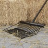 VidaXL Cap de furcă cu 18 cuțite, negru, oțel