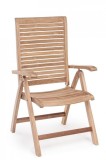 Cumpara ieftin Fotoliu recliner gradina lemn maro Maryland 61.5x64x109 cm
