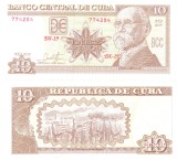 Cuba 10 Pesos 2019 UNC - Bancnota Noua, Ne流通