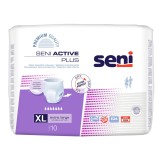 Scutece pentru adulti tip chilot Active Plus Extra Large, 10 bucati, Seni