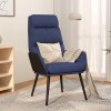 VidaXL Scaun de relaxare, albastru, material textil