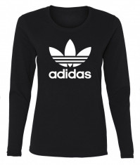 Bluza de DAMA Neagra Adidas Flower COD BDN523 foto