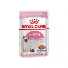 Royal Canin Kitten, hrana umeda in aspic pentru pisici, 85 gr