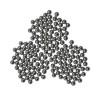 Set 300 bile metalice pentru airsoft si prastie 7 mm, argintiu