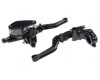 Set Manete Moto Frana Ambreiaj Universale - Piese Accesorii Ghidon Motocicleta
