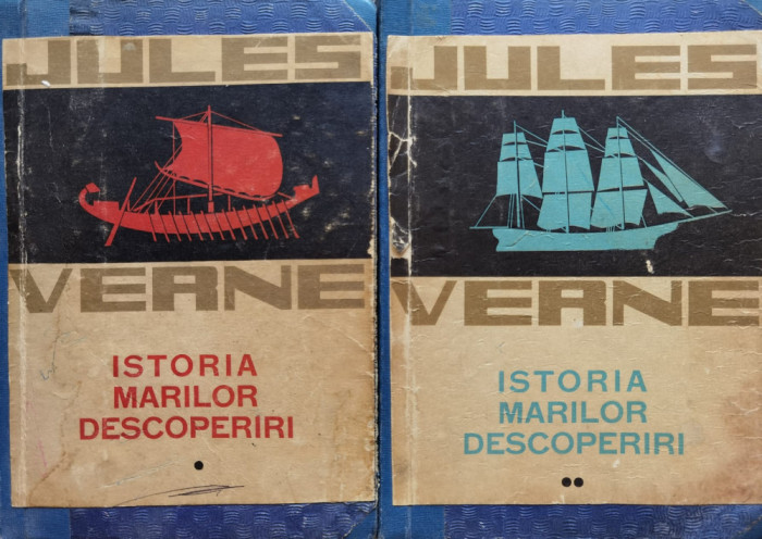 Istoria Marilor Descoperiri Vol.1-2 (legate Si Cartonate) - Jules Verne , B984