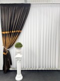 Draperie Bolt, negru&amp;amp;amp;auriu