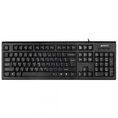 Tastatura KR-85 A4Tech, USB, neagra foto