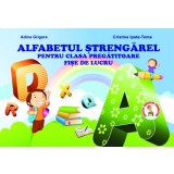 Alfabetul strengarel pentru clasa pregatitoarea - fise de lucru - Editura Ars Libri