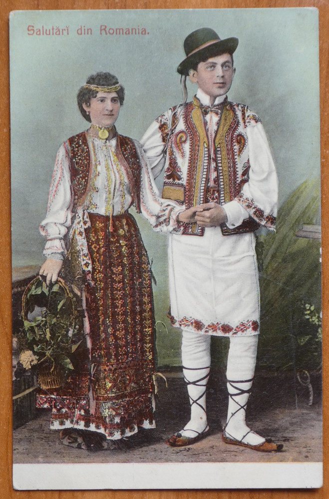 Costume populare din Transilvania , interbelica, Necirculata, Printata |  Okazii.ro
