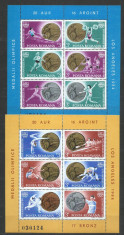 TSV$ - 1984 LP 1111 MEDALII OLIMPCE - LOS ANGELES - 2 BLOCURI MNH/** LUX foto