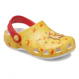 Saboti Crocs Toddler Classic Winnie the Pooh Clog Alb - White/Multi, 19, 20, 24, 25, 27