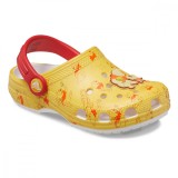 Saboti Crocs Toddler Classic Winnie the Pooh Clog Alb - White/Multi, 19, 20, 22 - 25, 27