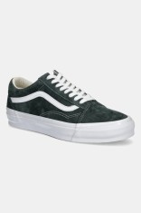 Vans tenisi din piele intoarsa Premium Classics LX Old Skool culoarea verde, VN000CXUPRM1