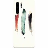 Husa silicon pentru Huawei P30 Pro, Three Feathers