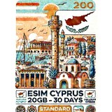 eSIM Cyprus 20GB 30Days Standard