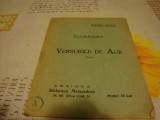 Pitagora - Versurile de aur - interbelica - 8 pagini, Alta editura