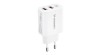 Wozinsky CWCUCW 30W USB-C / 2 x USB-A &icirc;ncărcător de perete - alb