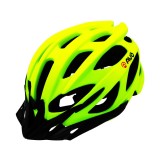Casca biciclisti AVO-48, marime L (58-62 cm), culoare verde fluo mat Cod:U00311